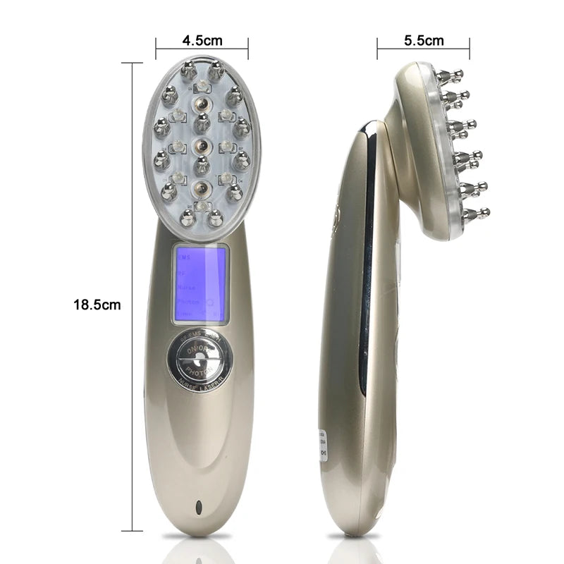 Masajeador láser RF para el crecimiento del cabello