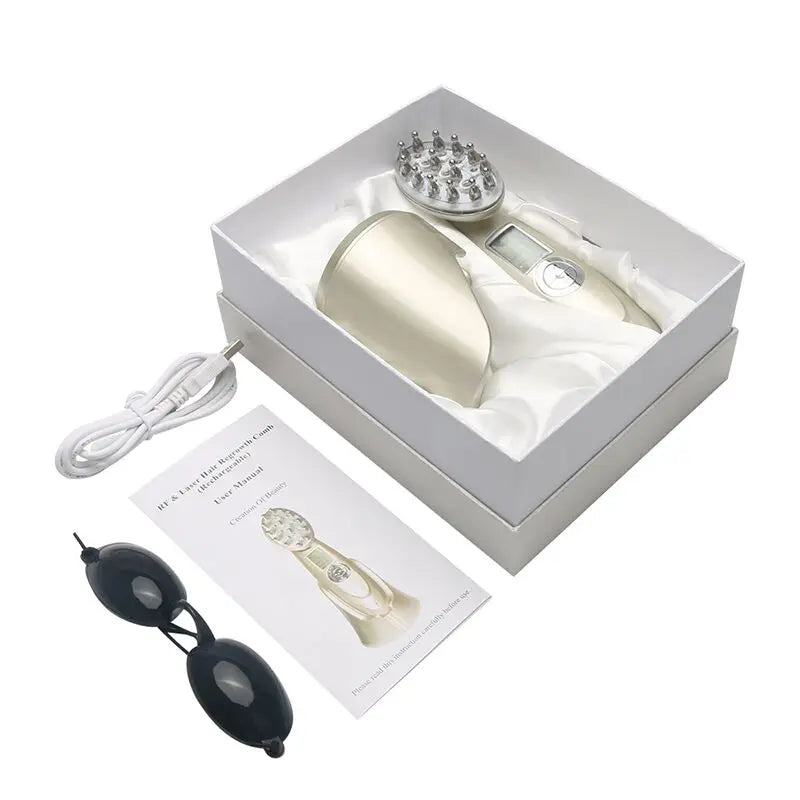 Masajeador láser RF para el crecimiento del cabello