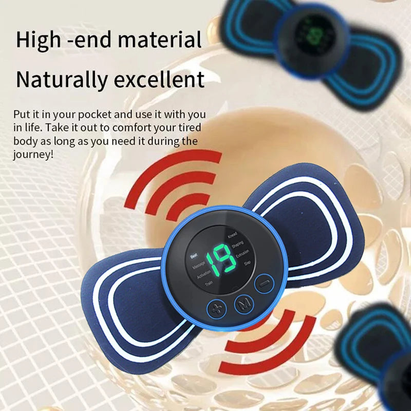 New Cervical Massage Device Mini Massager Micro Current Neck Portable Shoulder Massager to Relieve Fatigue