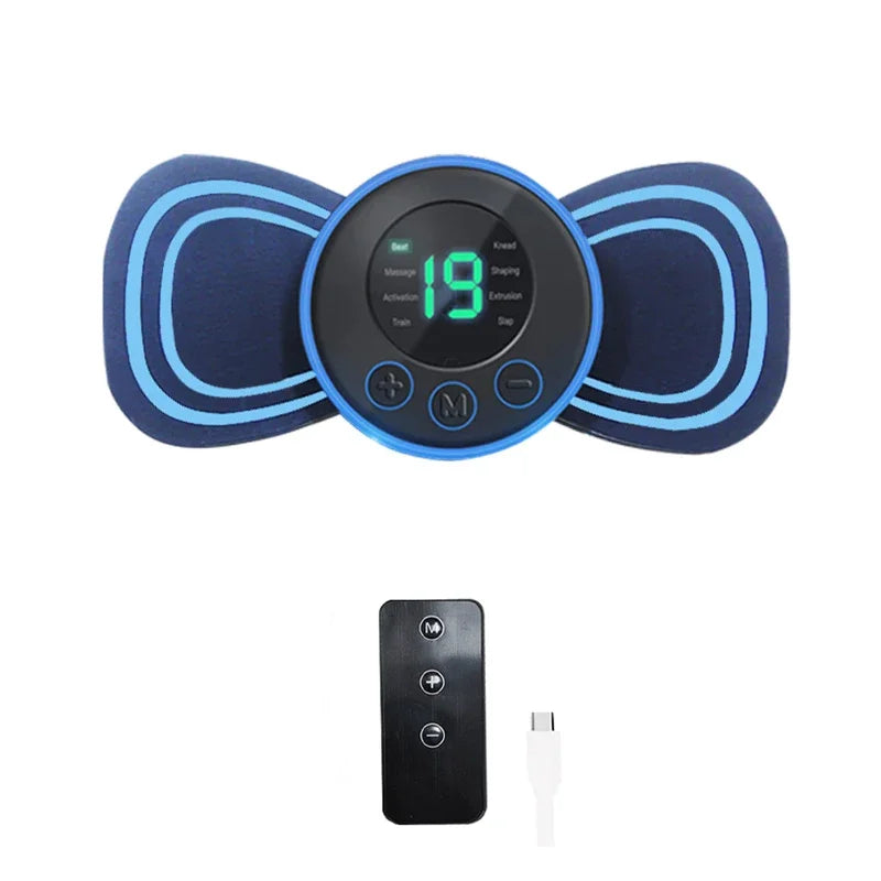 New Cervical Massage Device Mini Massager Micro Current Neck Portable Shoulder Massager to Relieve Fatigue