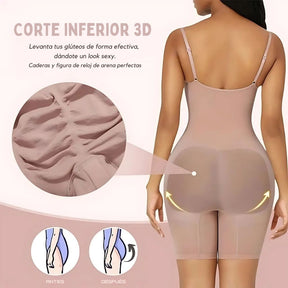 Fajas moldeadoras para mujer, control de abdomen, moldeador de busto completo