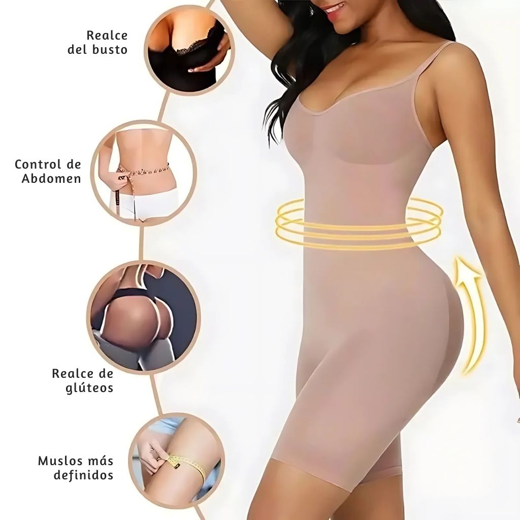 Fajas moldeadoras para mujer, control de abdomen, moldeador de busto completo