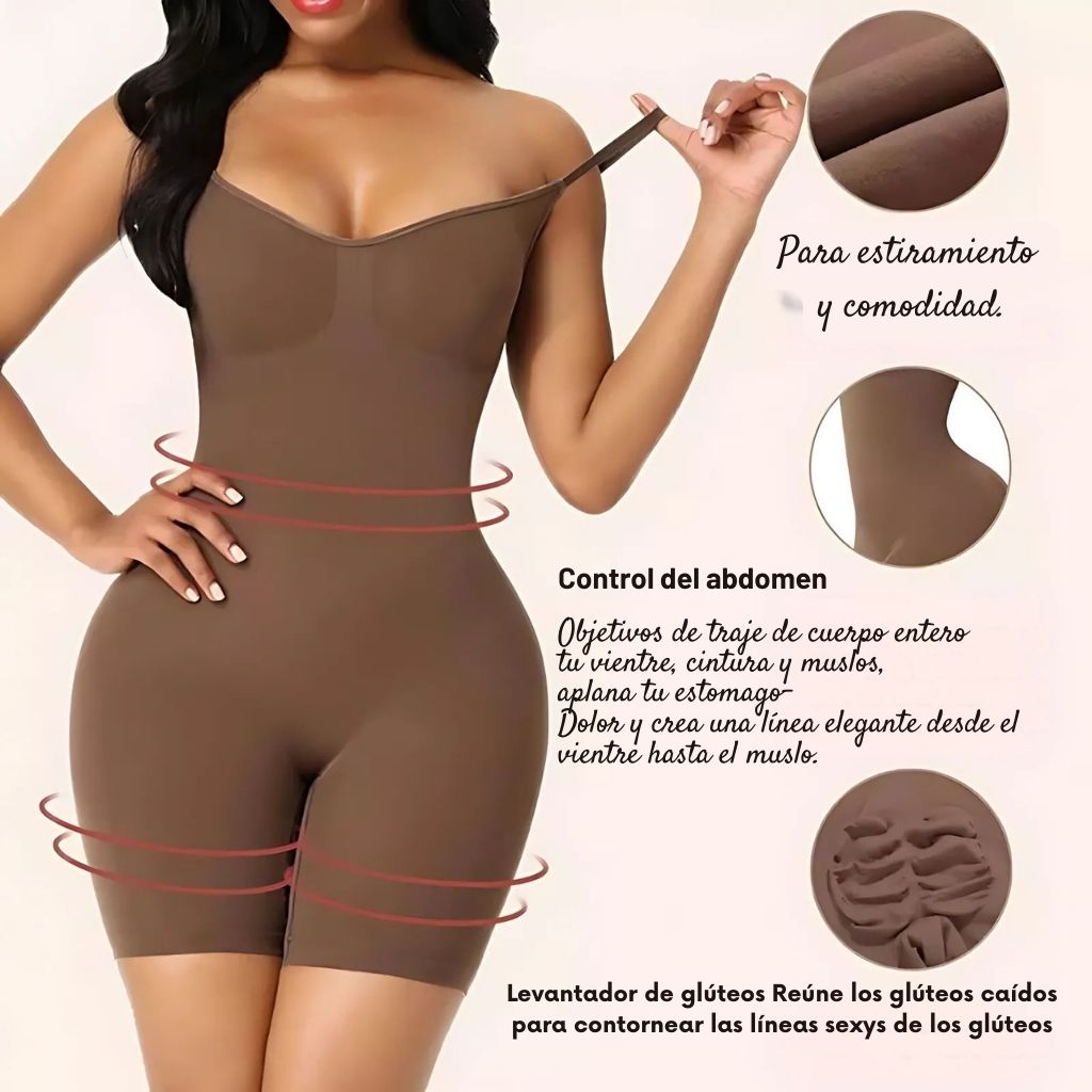 Fajas moldeadoras para mujer, control de abdomen, moldeador de busto completo