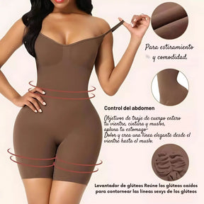 Fajas moldeadoras para mujer, control de abdomen, moldeador de busto completo