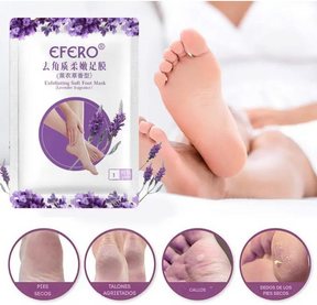 Exfoliante para pies, elimina callos e piel muerta. Reparación de grietas en el talón, calcetines para pedicura, cuidado de la piel del pie