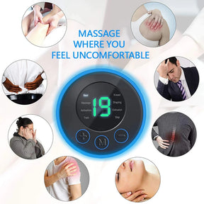 New Cervical Massage Device Mini Massager Micro Current Neck Portable Shoulder Massager to Relieve Fatigue