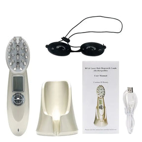 Masajeador láser RF para el crecimiento del cabello