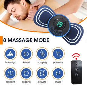 New Cervical Massage Device Mini Massager Micro Current Neck Portable Shoulder Massager to Relieve Fatigue